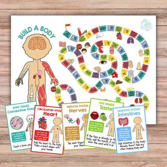 Build A Body Game- Digital Download