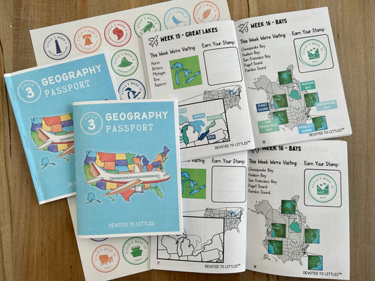 Cycle 3 Geography Passport - Digital Download