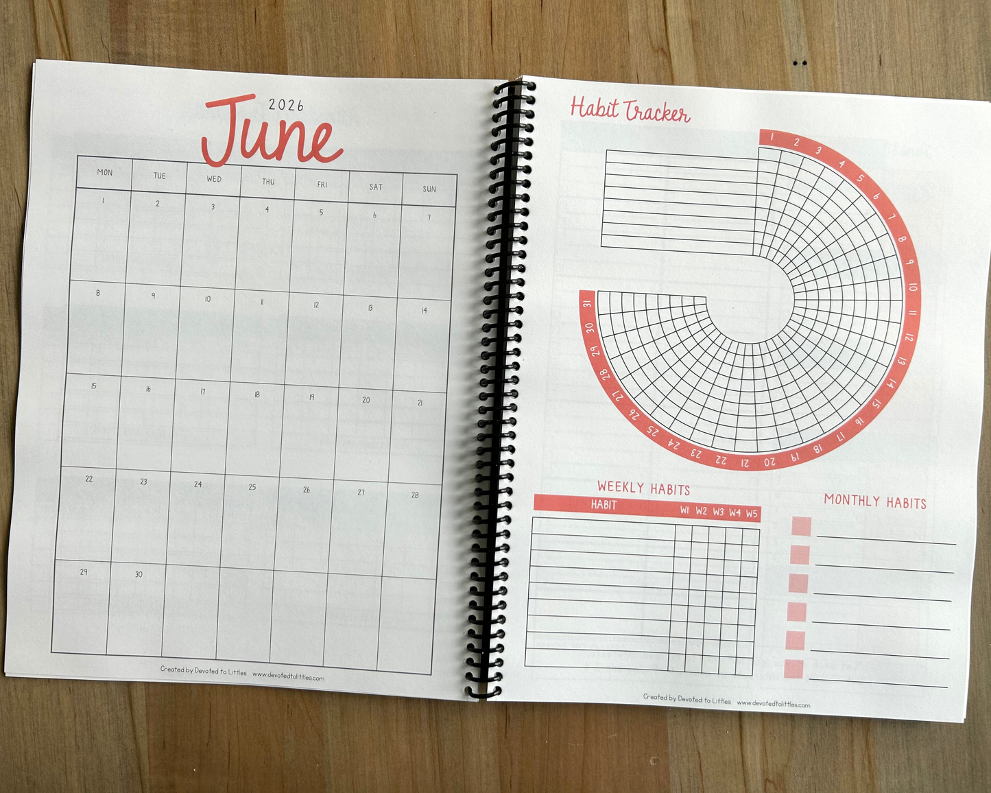 Homeschool Planner 2026-2027