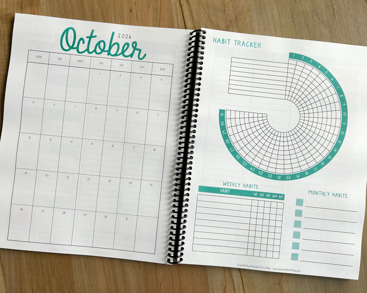 Homeschool Planner 2026-2027