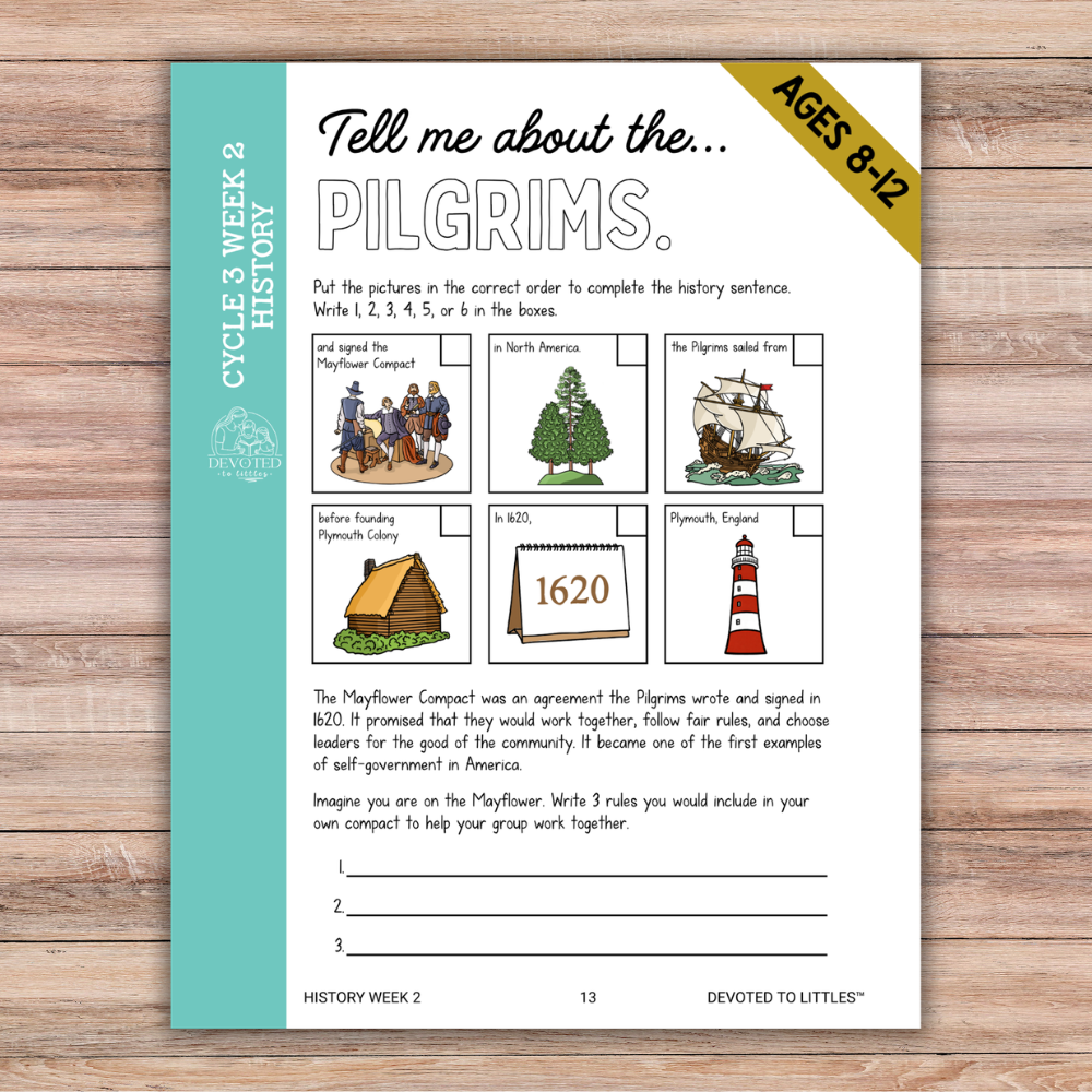 Cycle 3 Memory Work Activity Book