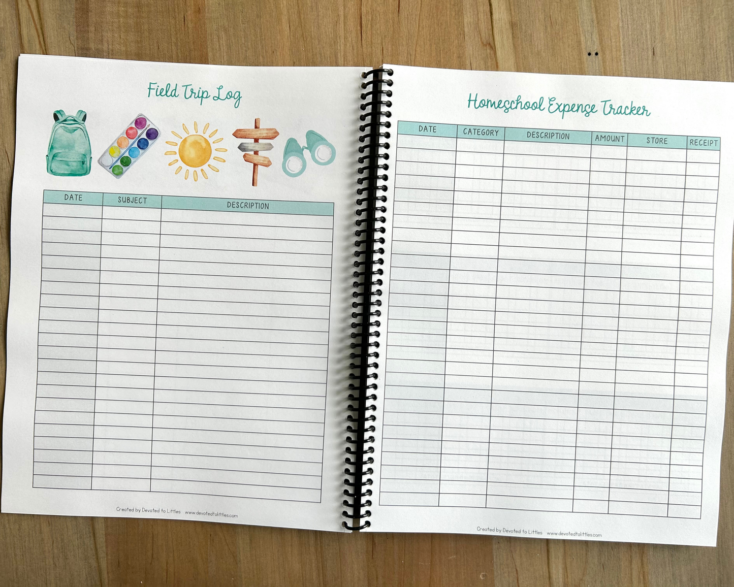Homeschool Planner 2026-2027