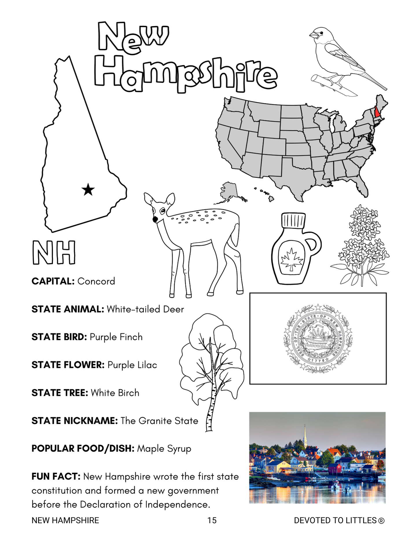 My United States Workbook