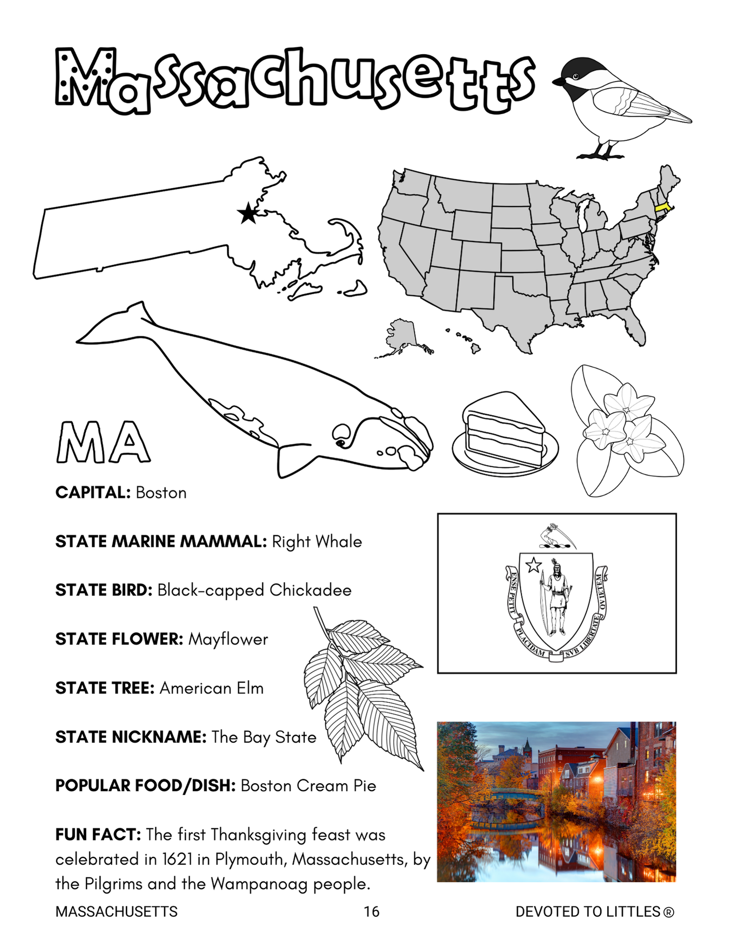 My United States Workbook