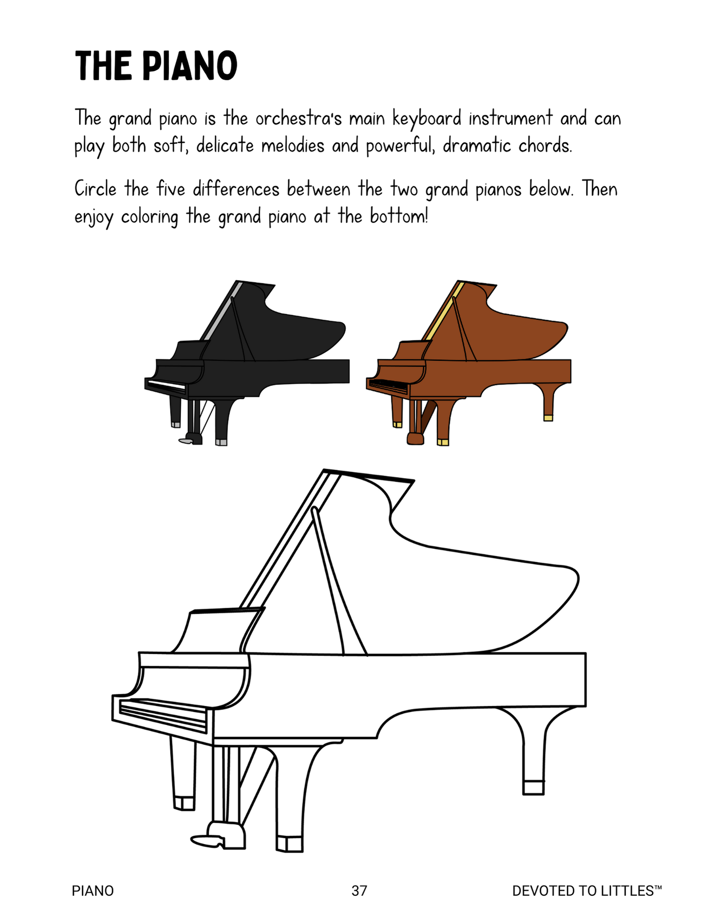 Instruments of the Orchestra Activity Book