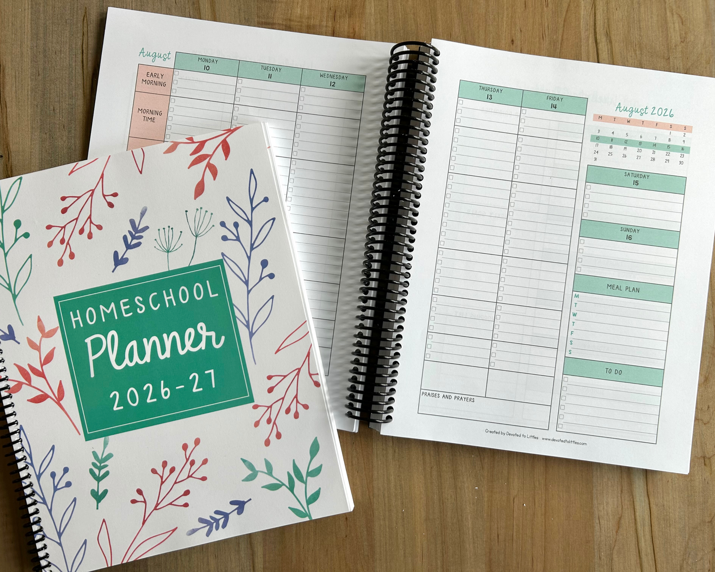 Homeschool Planner 2026-2027