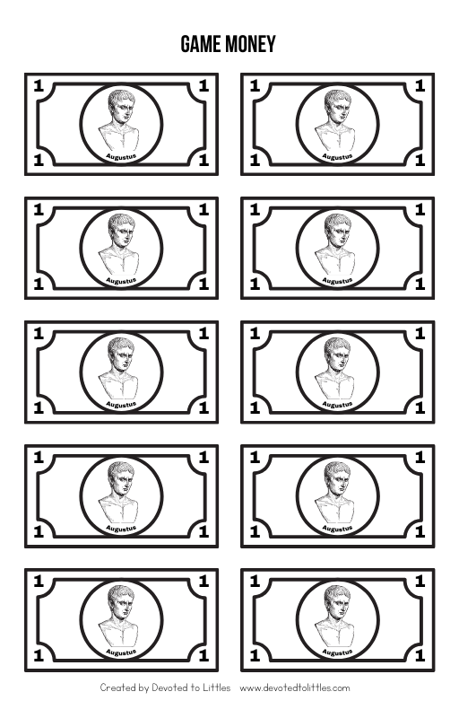 Cycle 1 Historyopoly Board Game