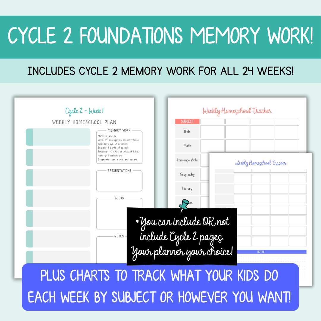 Custom Homeschool Planner PDF (2025-26 or undated)
