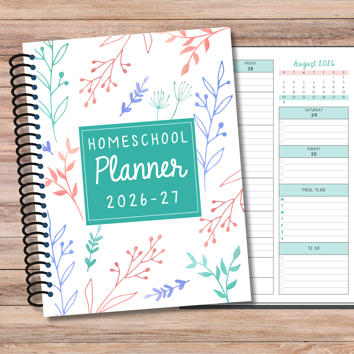 Homeschool Planner 2026-2027
