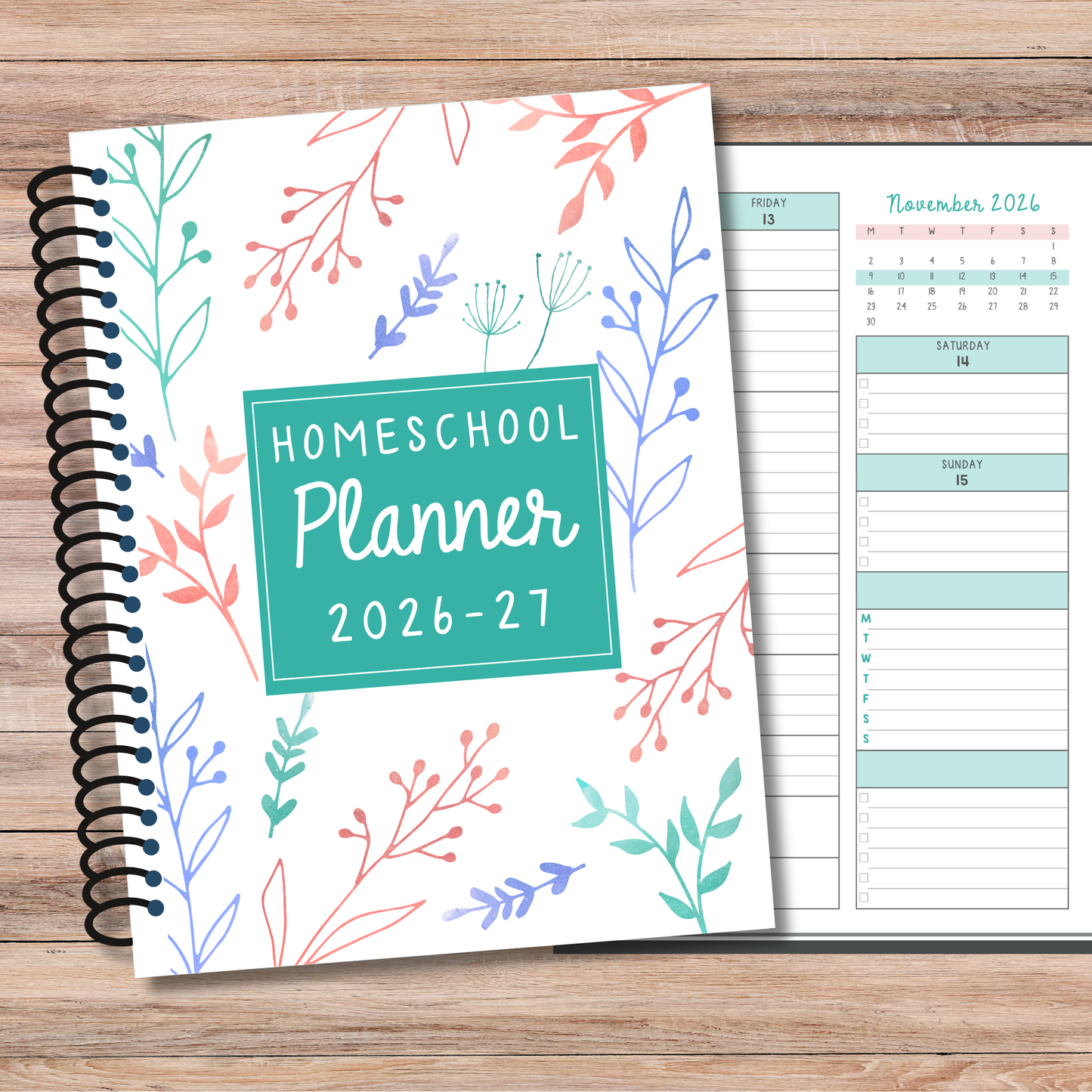 Homeschool Planner 2026-2027