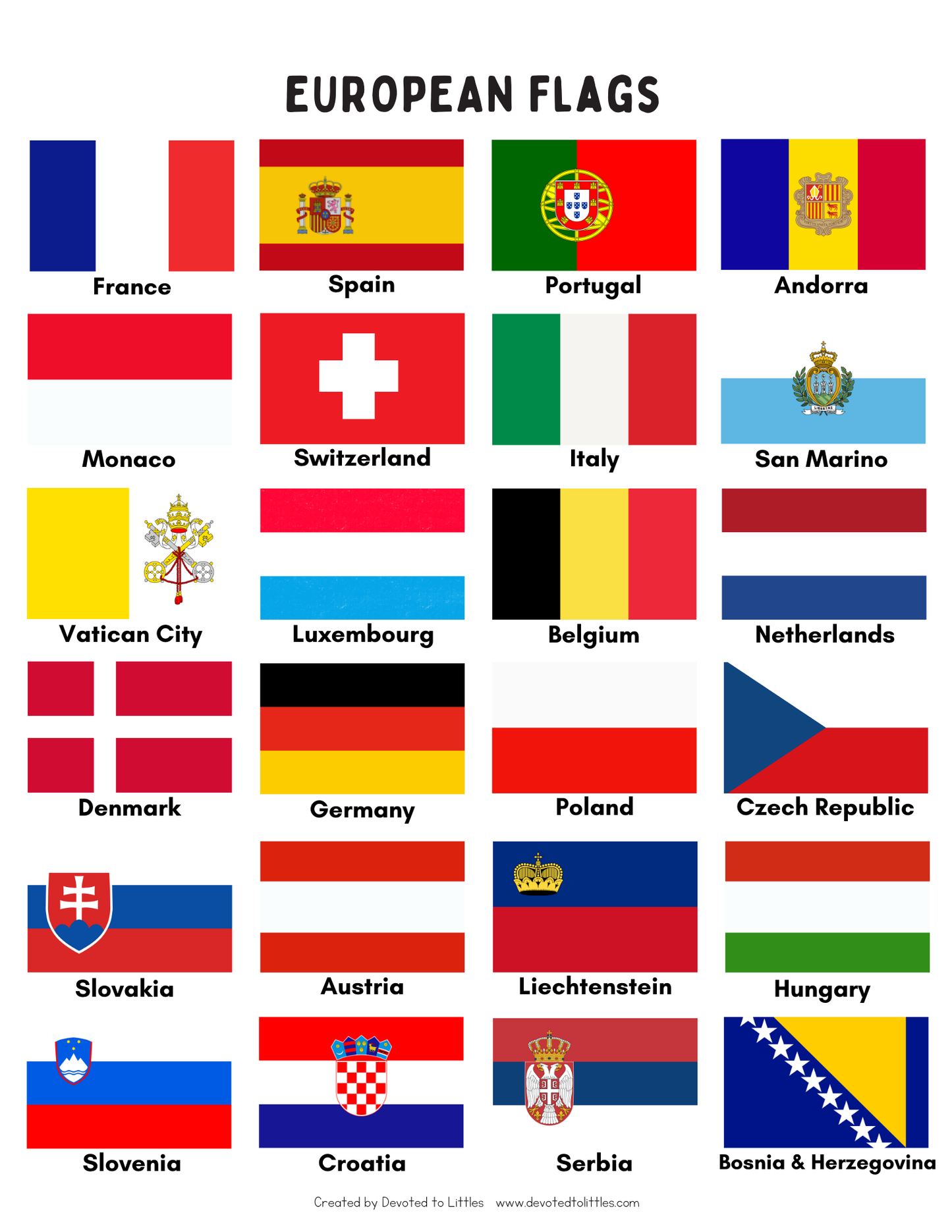 My European Countries Workbook - Physical Copy