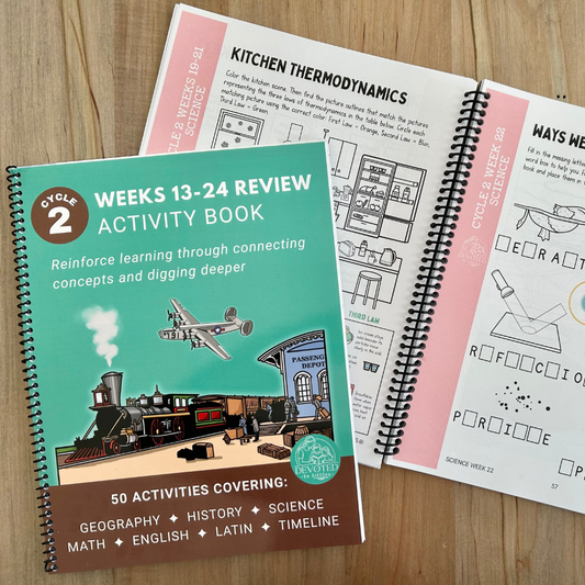 Cycle 2 Weeks 13-24 Review Activity Book - Physical Copy