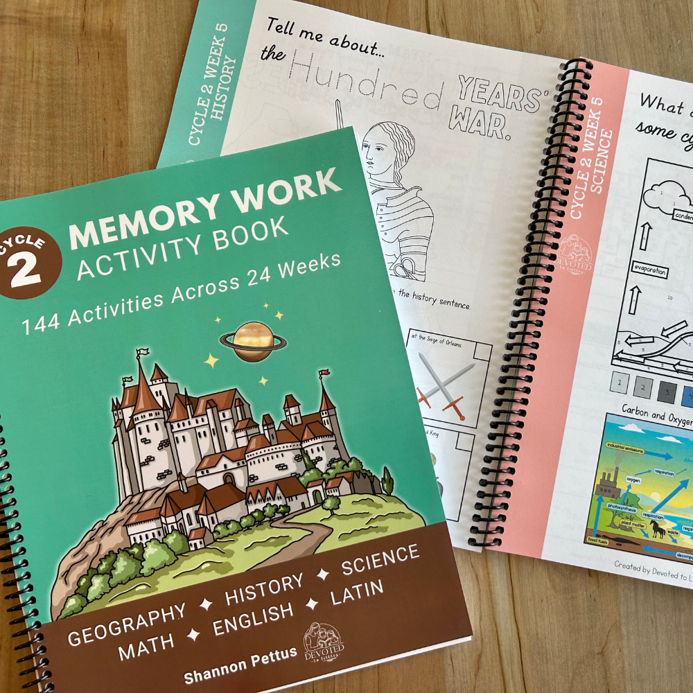 Cycle 2 Memory Work Activity Book - Physical Copy
