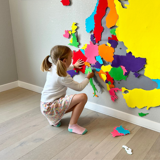 The 51 European Countries (plus the 4 countries of the UK) PATTERNS