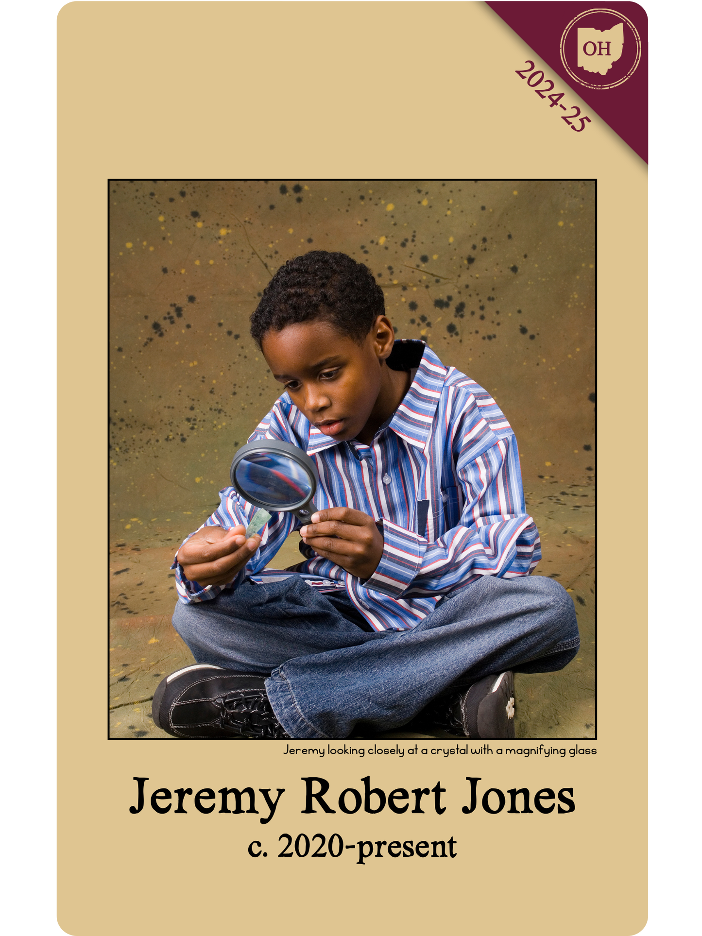 Personalized Student Timeline Card