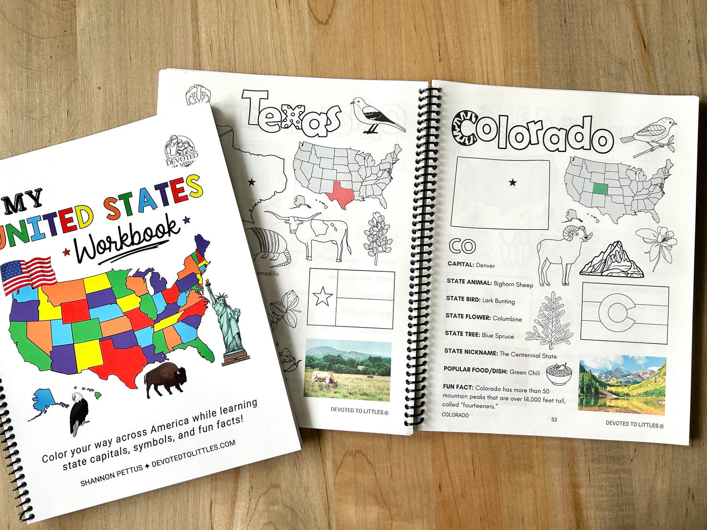 My United States Workbook - Physical Copy