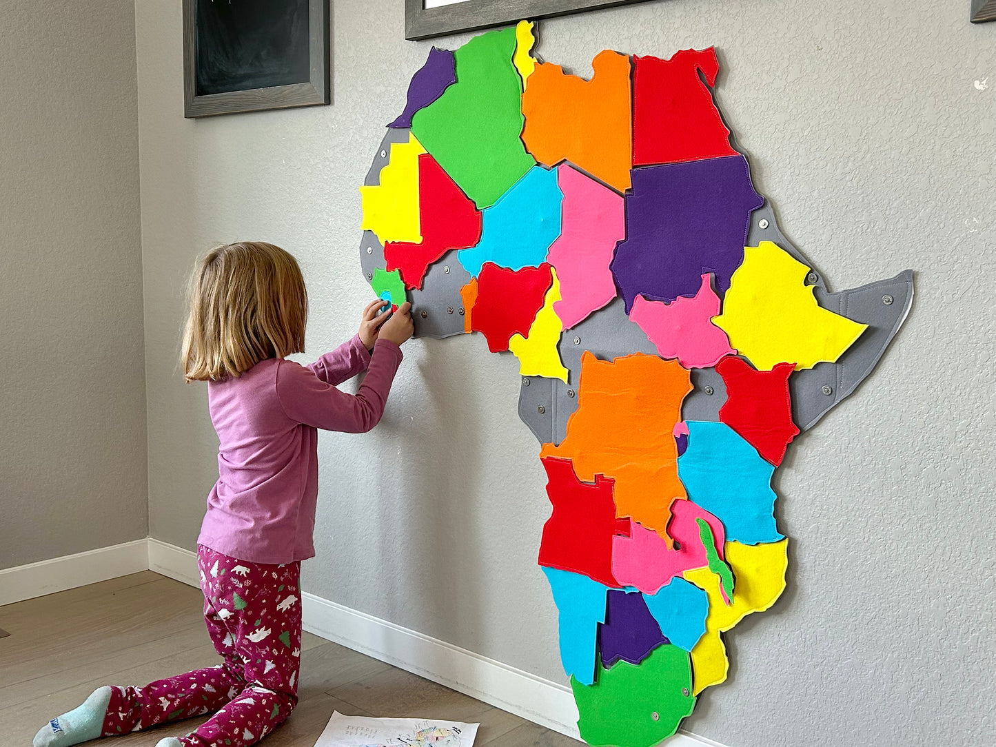 The 49 Continental African Countries + Madagascar PATTERNS; Classical Conversations Cycle 1