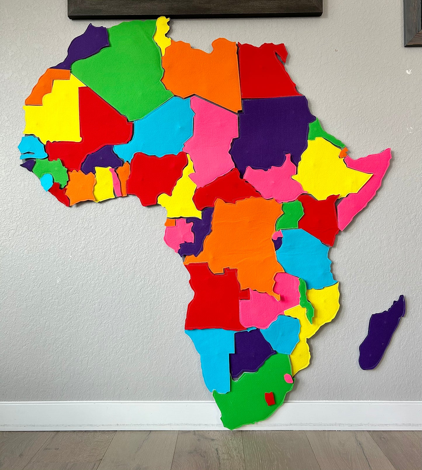 The 49 Continental African Countries + Madagascar PATTERNS; Classical Conversations Cycle 1