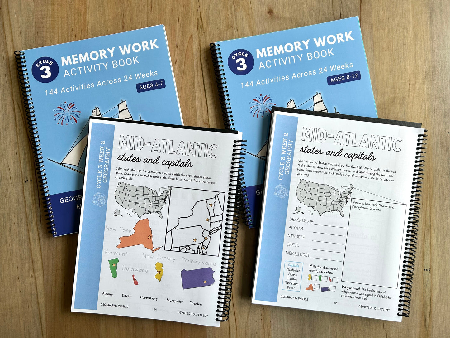 Cycle 3 Memory Work Activity Book