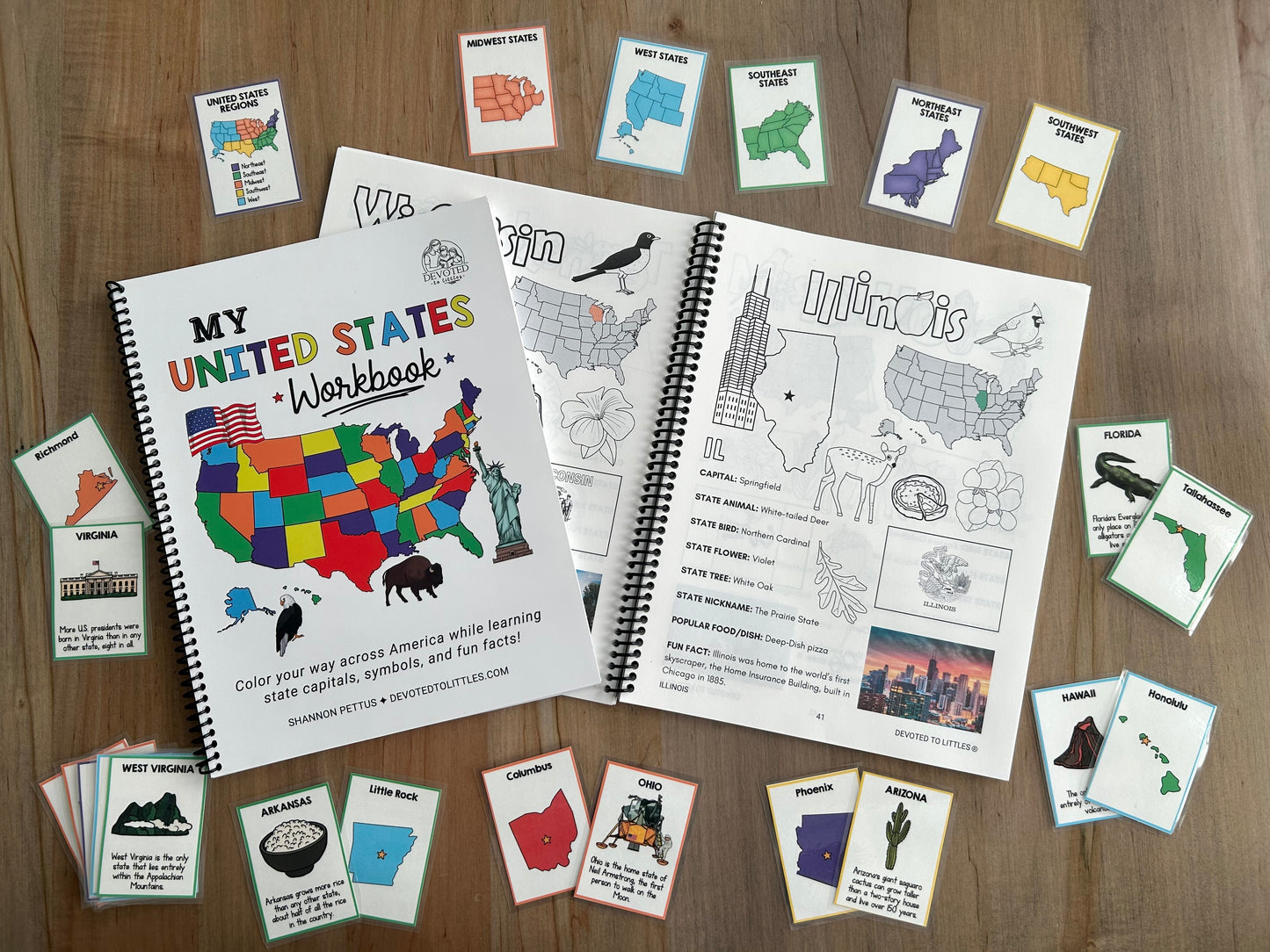 States and Capitals Memory Match- Digital Download
