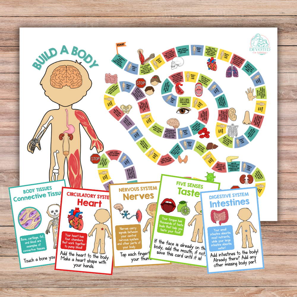 Build A Body Game- Digital Download