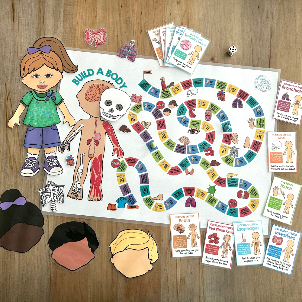 Build A Body Game- Digital Download