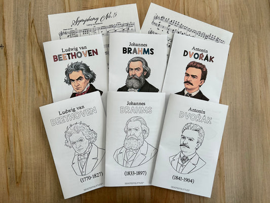 Cycle 2 Composers Mini Book Set – Digital Download