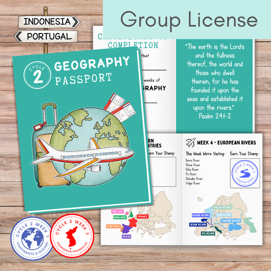 Cycle 2 Geography Passport - Group License