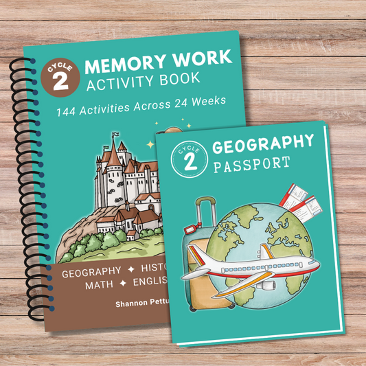 Cycle 2 Memory Work Activity Book + Geography Passport