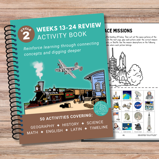 Cycle 2 Weeks 13-24 Review Activity Book - Digital Download
