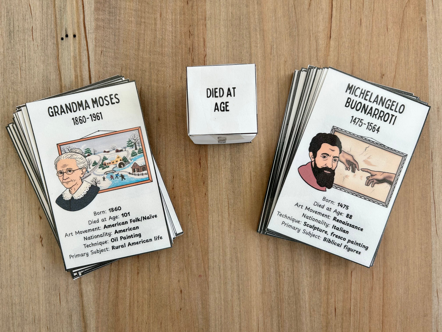 Great Artists Showdown Game