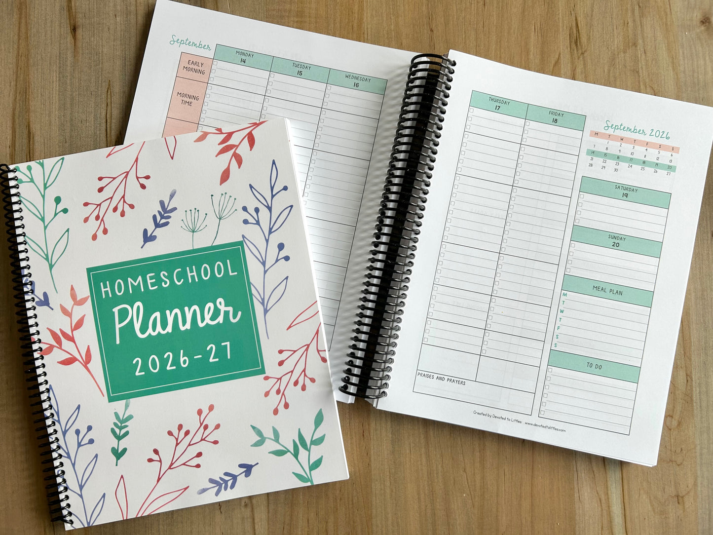Homeschool Planner 2026-2027