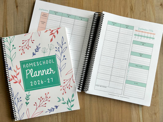 Homeschool Planner 2026-2027