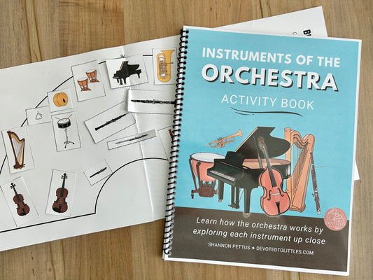Instruments of the Orchestra Activity Book - Physical Copy