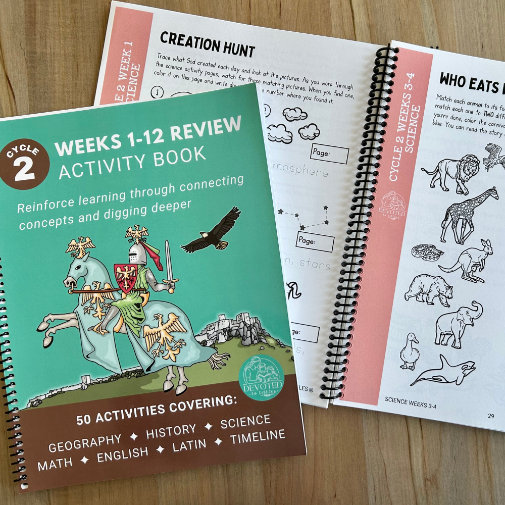 Cycle 2 Weeks 1-12 Review Activity Book