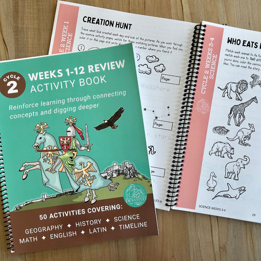Cycle 2 Weeks 1-12 Review Activity Book
