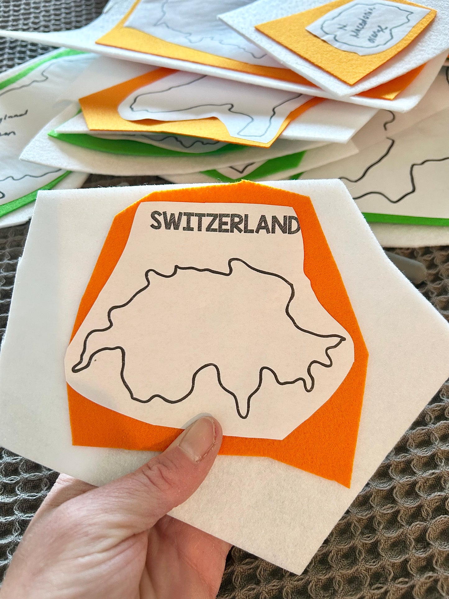 The 51 European Countries (plus the 4 countries of the UK) PATTERNS